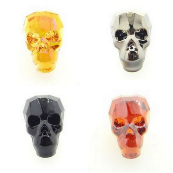 Swarovski Skull Beads 